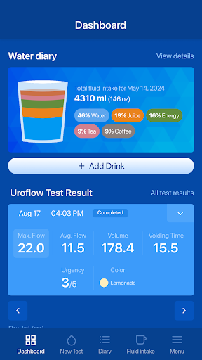 Android application MenHealth screenshort
