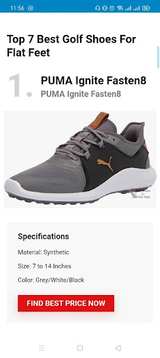 Golf Shoes Screen 2