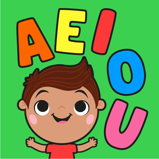 Vowels for children 3 5 years logo