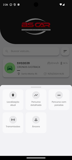 BS Car Rastreamento Screen 2