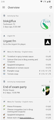 Android application Hydra screenshort