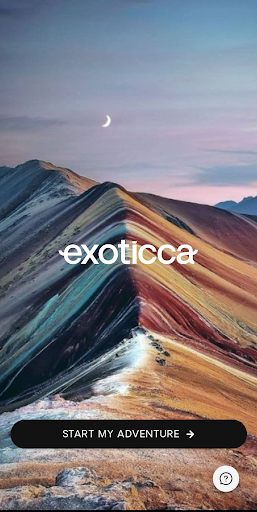Android application Exoticca: Travelers’ App screenshort