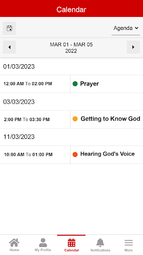Screenshot of Christ Disciples Church