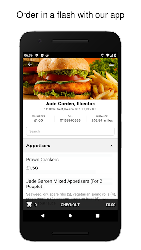 Android application Jade Garden, Ilkeston screenshort