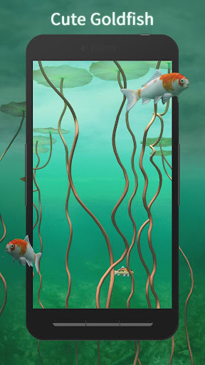 3D Water Lilies Live Wallpaper Screen 3