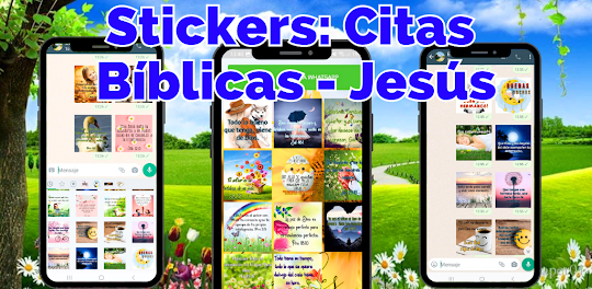 Stickers Cristianos-Jesús-Amor