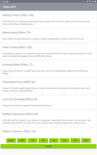 Chaos MTG