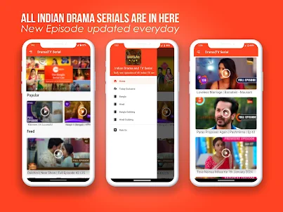 Indian Drama TV Serials all Ep