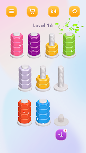 Nuts and Bolts - Sort Puzzle