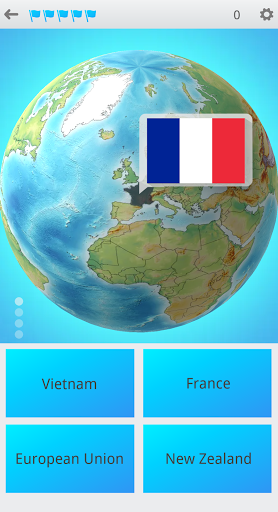Code Triche Drapeaux sur le globe (Astuce) APK MOD screenshots 1