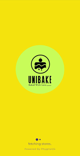 Android application UNIBAKE - Home Made Cake Shop screenshort