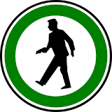 Walking test icon