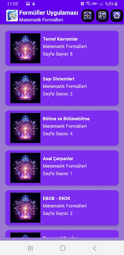 Matematik Geometri Formülleri Screen 2