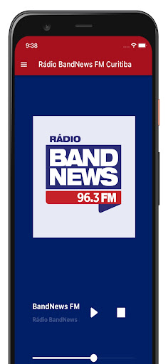 Android application Rádio BandNews Curitiba FM screenshort