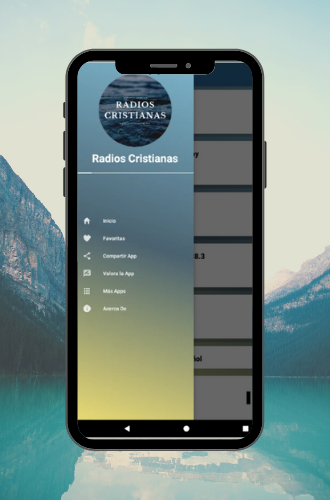 Android application Radios Cristianas screenshort