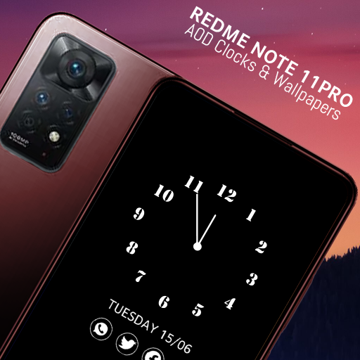 AODREDME NOTE 11ProCLOCKS