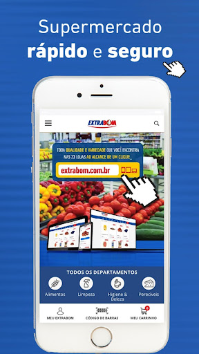 Android application Meu Extrabom screenshort