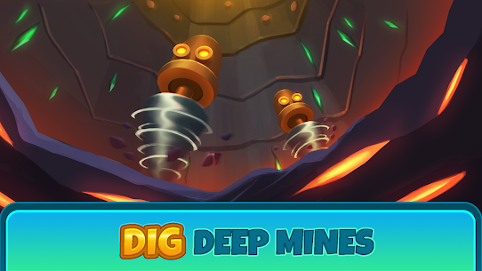 Deep Town: Mining Idle Games 5.7.8 MOD APK (Unlimited Money & Gems) 14
