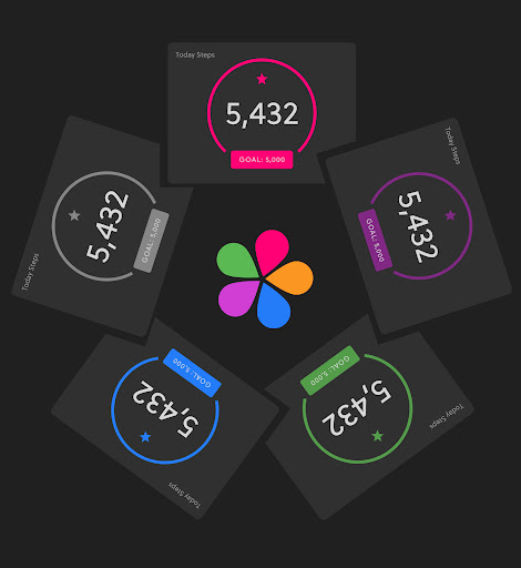 تطبيق عداد الخطوات والسعرات الحرارية برو5
