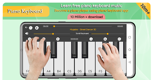Piano clavier dans l'App Store