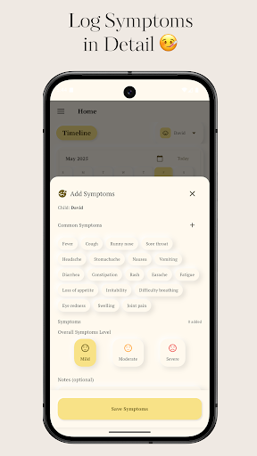 Sick Child Logger Health Diary