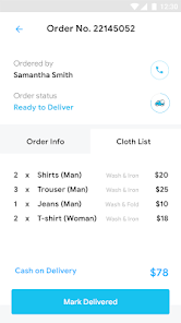 Laundry Delivery Template 0.0.2 APK + Mod (Unlimited money) إلى عن على ذكري المظهر