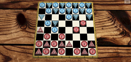 Android application Pyramid Checkers screenshort