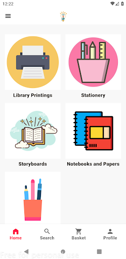 Android application مكتبة نبراس Nibras Library screenshort