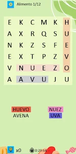Sopa de letras en español