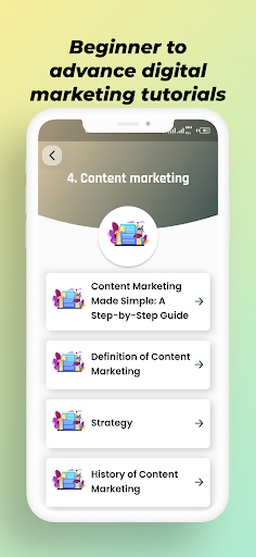 Screenshot of Learn Digital Marketing