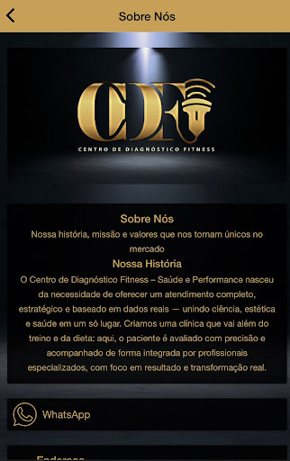 CENTRO DE DIAGNÓSTICO FITNESS