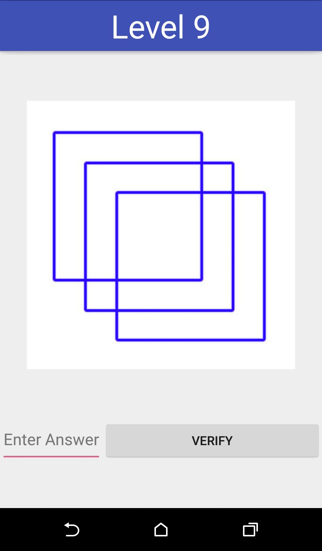 Android application How Many Squares screenshort