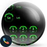 Cover Image of Download Theme Dialer Neon Green  APK