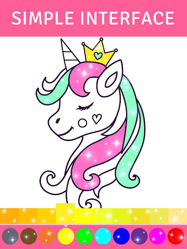Download Download Animated Glitter Coloring Book My Little Unicorn On Pc Mac With Appkiwi Apk Downloader