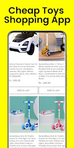 RC Car Toys Shopping App