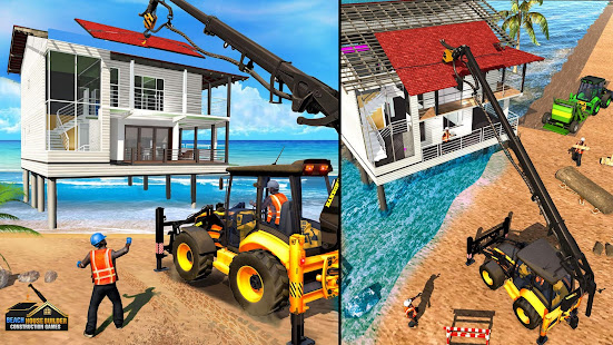 Beach House Builder Construction Games 2021 2.5 screenshots 1