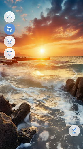 Android application Your Sunsets wallpapers 4K screenshort