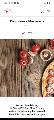 Android application Pomodoro e Mozzarella screenshort