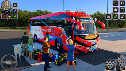 City Coach Bus -Bus Driving 3d screenshot 7