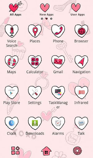 -KissKiss- Theme +HOME Screen 2