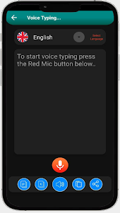 Voice Typing App
