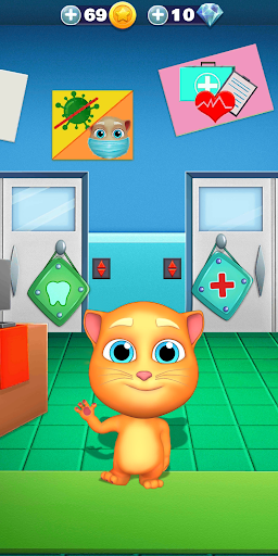 Gato Virtual Tommy Captura de Tela do Jogo Android 5