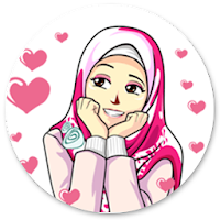 Best Sticker Cute Hijab Islamic - WAStickerApps