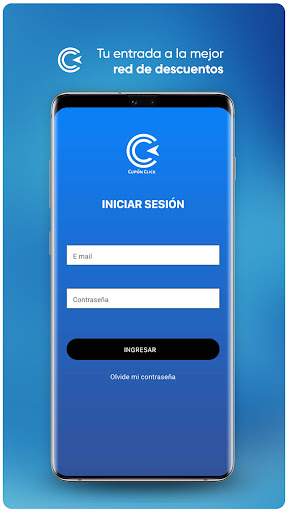 Android application Cupón Click screenshort