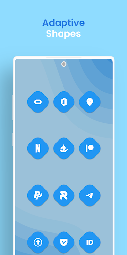 Adaptive Blue - Icon Pack