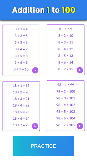 Kids Math Tables Practices Screen 3