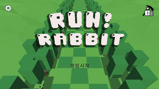 Android application Run, Rabbit! screenshort