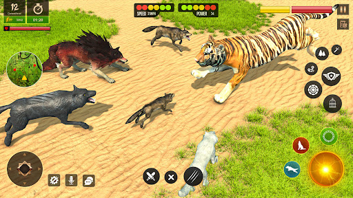 Wolf Simulator Animal Games Screen 2