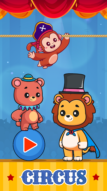 Circus games for toddler kids - 1.2.0 - (Android)