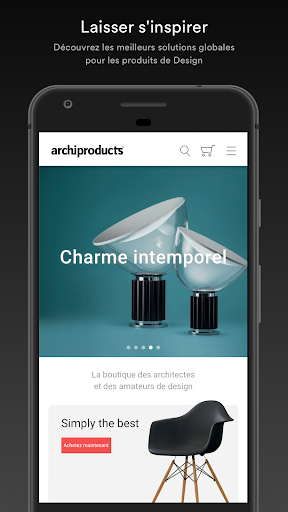 Aperçu de l'application